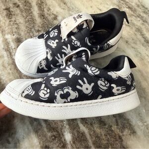 Adidas X Disney Mickey Mouse Slip On Toddler Shoes 8K